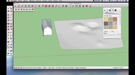 Tuto Sketchup Modeler un terrain avec l outil bac à sable YouTube