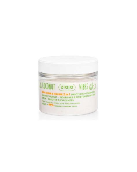 Coconut Orange Vibes Exfoliante Corporal Y Mousse En Con Notas De