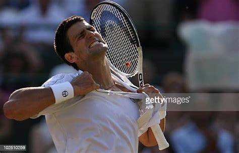 Novak Djokovic Shirt Photos And Premium High Res Pictures Getty Images