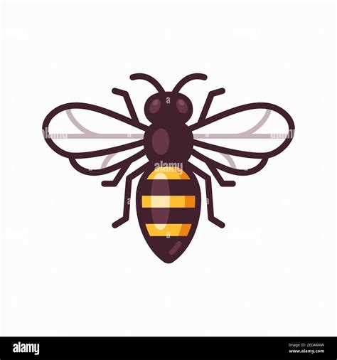 Simple Bee Vector