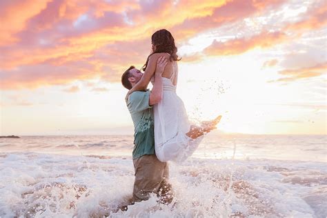 Maui Engagement Photographers Love Water Photography