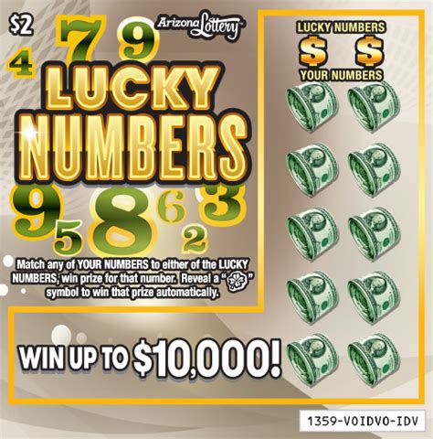 Lucky Numbers #1359 | Arizona Lottery