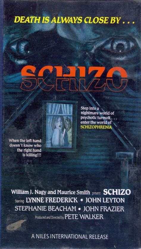 Schizo 1976 Gb Horror Thriller Dprod Pete Walker Stephanie Beacham