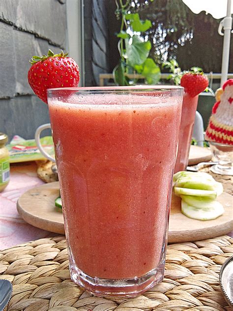 Erdbeer Banane Apfel Smoothie Von HunnyBunny Chefkoch De