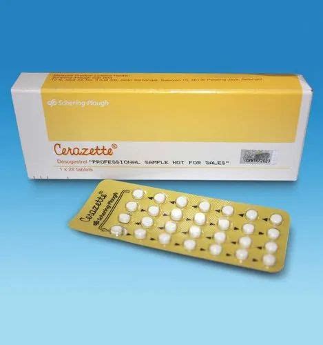 Cerazette Tablets, For Personal, Packaging Type: Box at best price in ...
