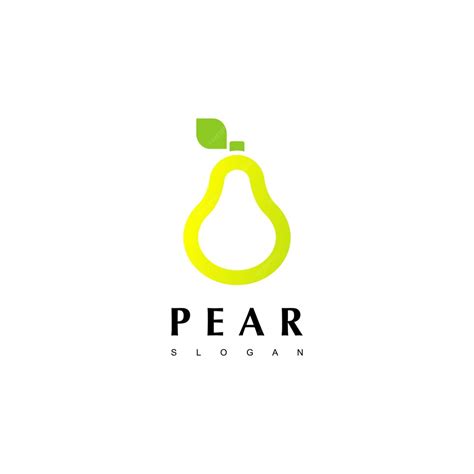 Premium Vector Pear Logo Design Template