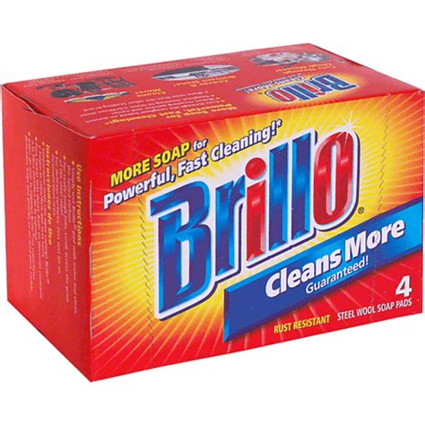 Brillo Steel Wool Soap Pads Herramientas De Limpieza Y Esponjas