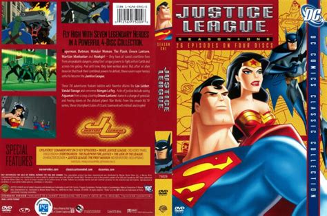 Justice League Season 1 (2001) R1 DVD Cover - DVDcover.Com