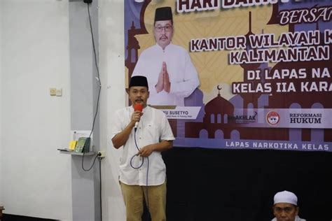 Kanwil Kemenkumham Kalsel Safari Ramadan Di Lapas Narkotika