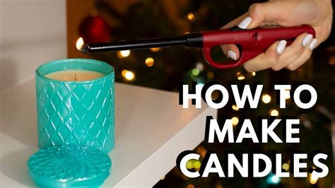 How To Make Candles With Soy Wax Youtube