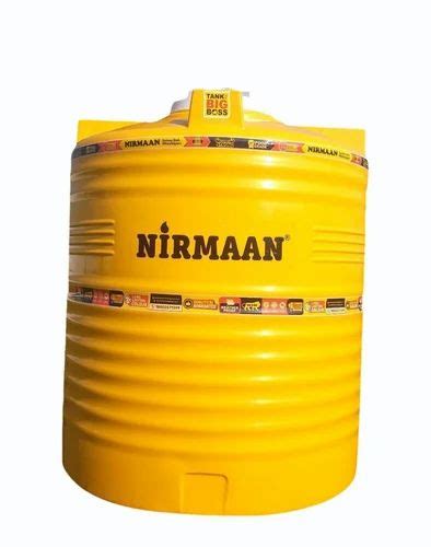 Yellow Plastic Water Tank Ltr At Litre Sirsia Giridih