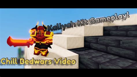 Kaliyah Kit Bedwars Solo Gameplay Roblox BEDWARS Pt 1 YouTube