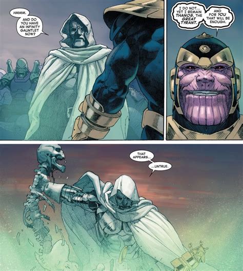 Thanos Vs Doctor Doom Resolvi Al Villano Definitivo De Marvel Para