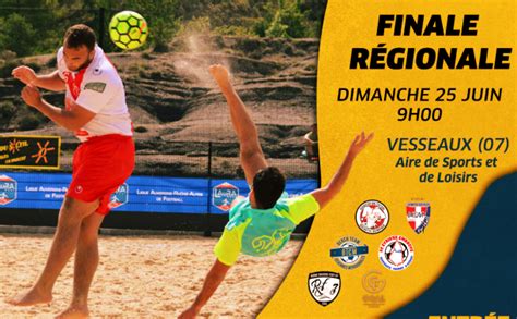 Finale régionale du N Beach Soccer ce dimanche à Vesseaux 07 Ligue