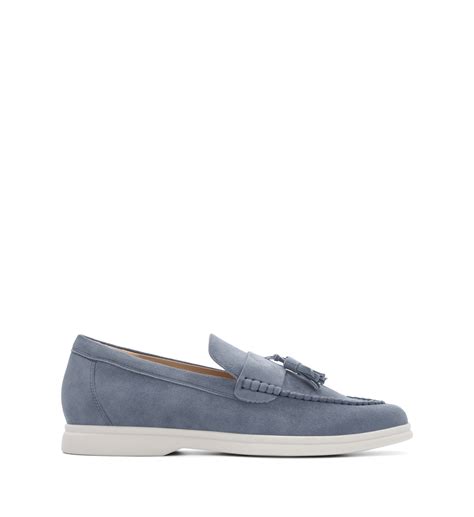 Takahe Almond Suede Loafers Bared Footwear