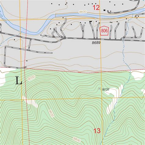 Creede Co Fstopo Legacy Map By Us Forest Service Topo Avenza Maps