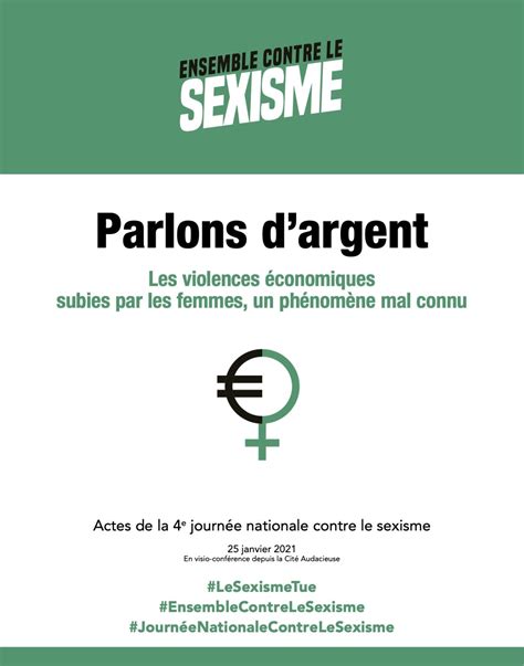 5 Journées Nationales contre le Sexisme Ensemble Contre le Sexisme