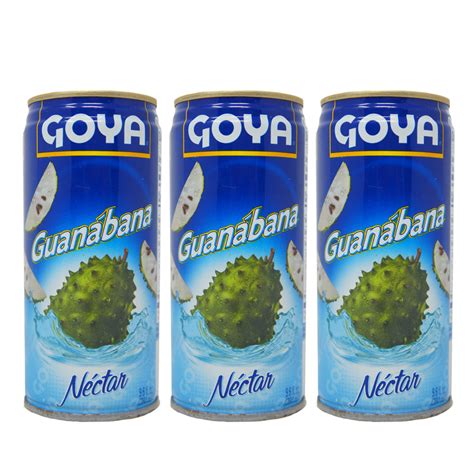 Goya Soursop Guanábana Néctar Juice 96 Oz 6 Pack Thelowex