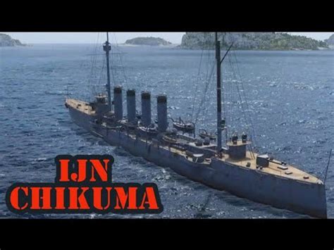 World Of Warships IJN Chikuma Imperial Japanese Navy No