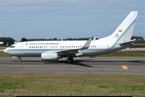 Fac Fuerza Aerea Colombiana Boeing V Wl Bbj Photo By