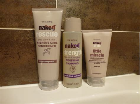 Naked Silicone Free Shampoo And Conditioner Review Girl Up North