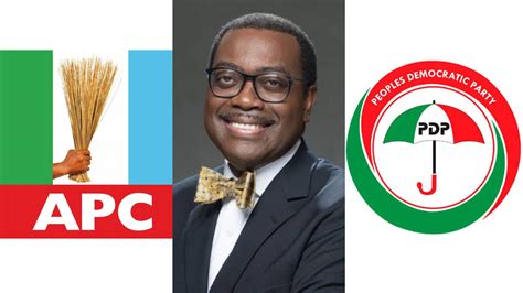 Apc Pdp Urged To Adopt Afdbs Adesina As Presidential Candidate