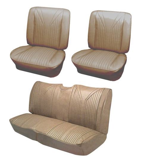 1965 Impala Ss Front Bucket And Rear Bench Seat Upholstery For Coupe Or