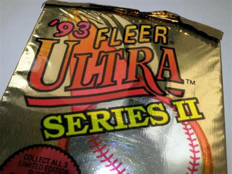 Fleer Ultra Baseball Carte De Collection S Ries Ii Limit