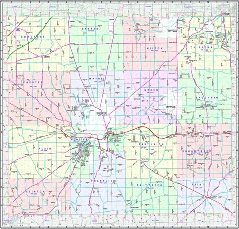 County Map – Wayne County Engineer's Office