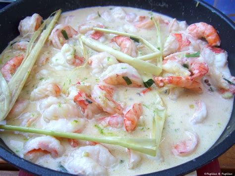 Crevettes Au Lait De Coco Recette Thaï Facile Et Parfumée