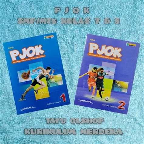 Jual Buku Kurikulum Merdeka Pjok Penjasorkes SMP MTs Kelas 7 8 VII VIII