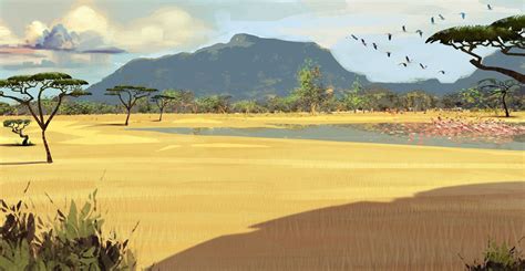 Savannah | Fantasy landscape, Savannah chat, Environment concept art