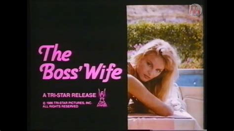 The Boss Wife Vhs Trailer Cbs Fox Video Youtube