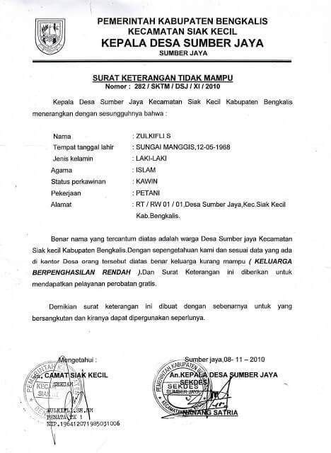 Detail Contoh Surat Keterangan Desa Koleksi Nomer 21