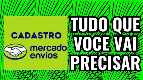 COMO FAZER O CADASTRO DO MERCADO ENVIOS EXTRA 2023 YouTube