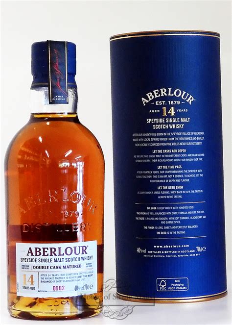 Aberlour 14 Years Double Cask Matured Aberlour House Of Single Malts Ag