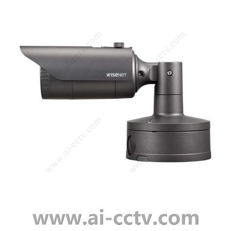 Samsung Hanwha Xno R Mp H Ir Bullet Camera Ai Cctv