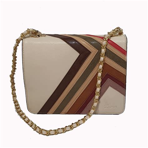 Artificial Leather Caterina Handbag For Women Multicolor
