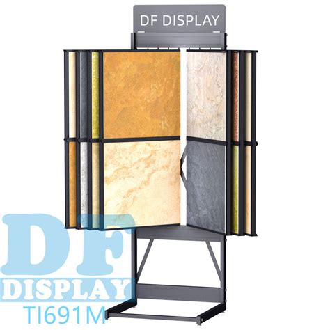 Turning Pattern Sample Tile Rack Large Ceramic Showroom Marble Tile