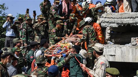 Six Children Among 36 Dead In Cambodia Building Collapse World News