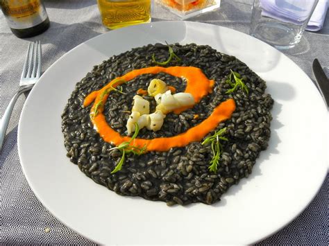 Squid Ink Risotto Calamari Recipe | Deporecipe.co