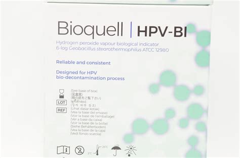 Bioquell 12980 Hpv Bi Hydrogen Peroxide Biological Indicator X Box