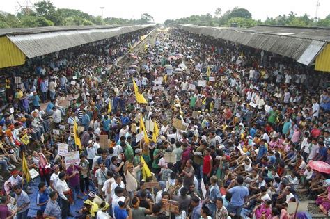 Protesters Demand Separate Bodoland State In Assam