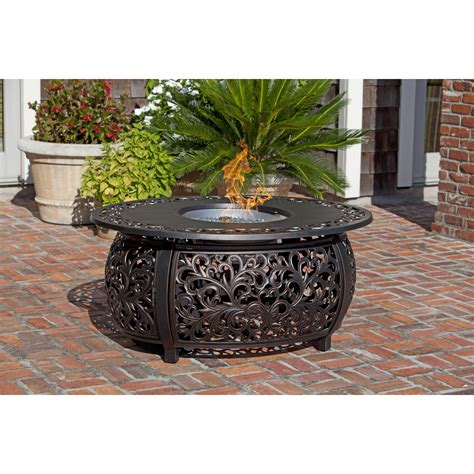 Fire Sense Toulon Propane Fire Pit Table | Wayfair