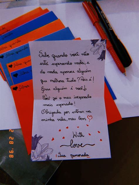 Carta De Amor Para O Crush Revoeduca