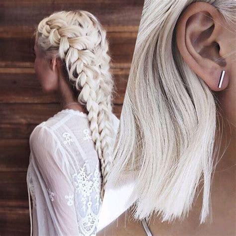 Nuances De Blond Polaire Rep R Es Sur Pinterest Nuance De Blond