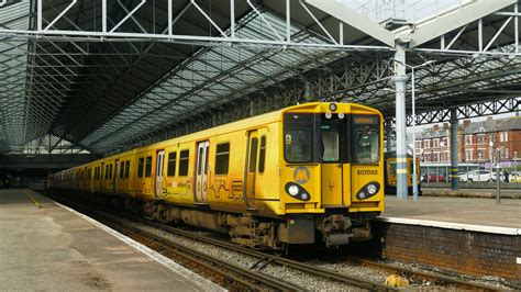 Days Numbered Merseyrail Class 507 Emu 507033 At Southport