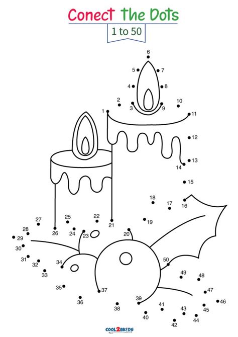 Free Christmas Dot to Dot Printables