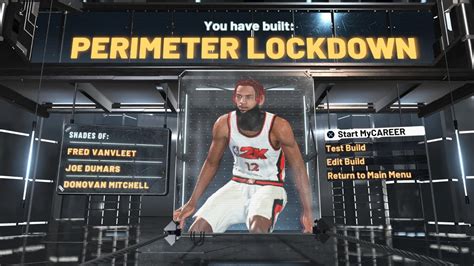 Best Rebirth Perimeter Lockdown Build In Nba K Current Gen Youtube