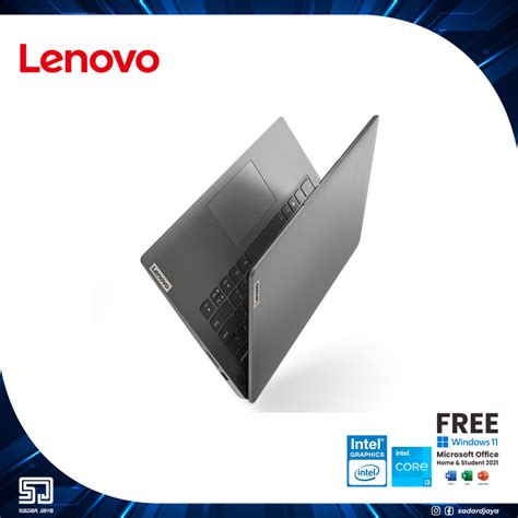 Notebook Lenovo Ideapad 3 14itl6 82h701hyid Arctic Grey [intel® Core™ I3 1115g4 8gb 256gb Ssd